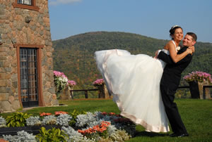 Steve and Andrea Plant - Our wedding day!